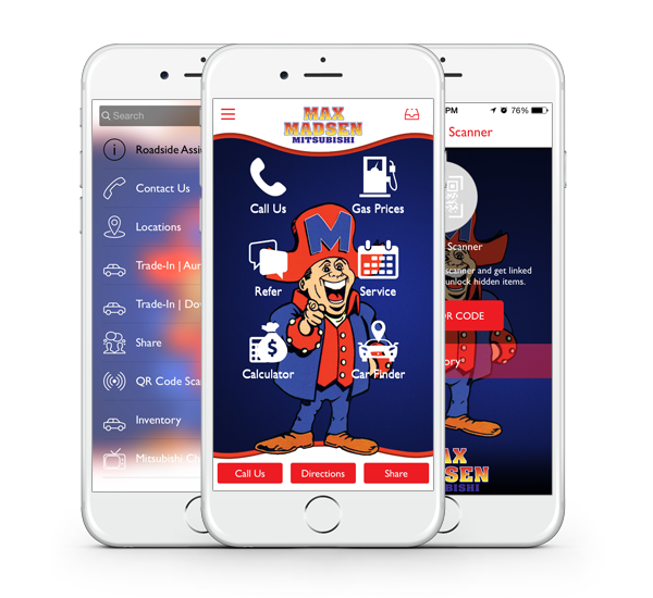 Download our Max Madsen Mitsubishi Smartphone App
